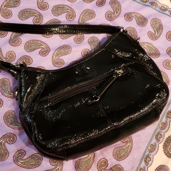 Stone Mountain Patent Leather Black Bag Like New! - Picture 2 of 16